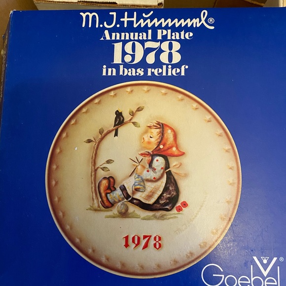 Hummel 1978 plate MAKE OFFER - Picture 2 of 5